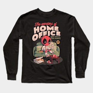 The Wonders Of Home Office - Funny Geek Movie Hero Gift Long Sleeve T-Shirt